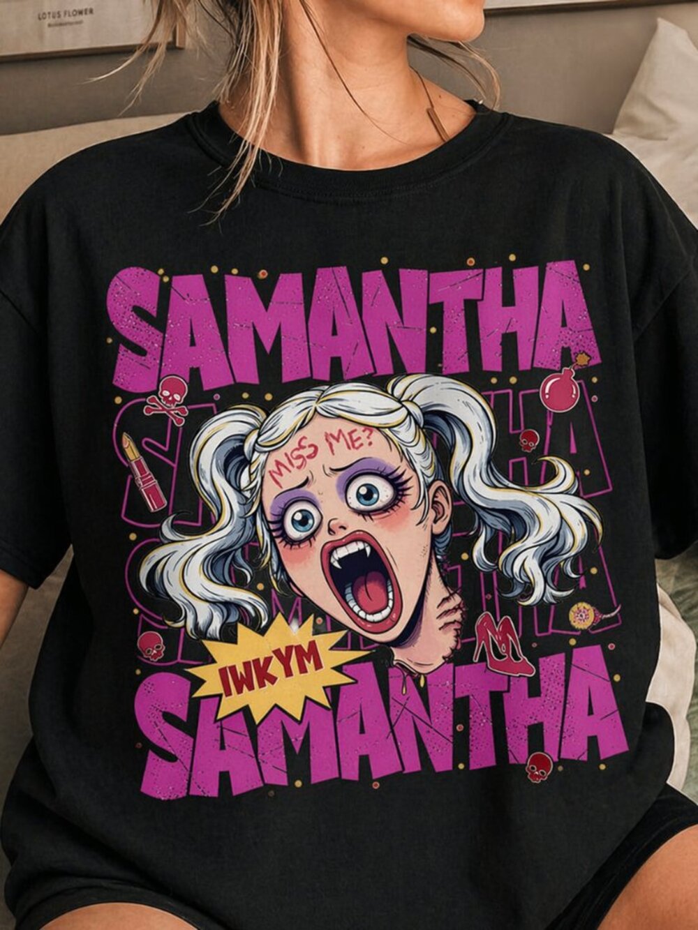 Samantha IWKYM Shirt, Funny Sci-Fi Book Graphic Tee